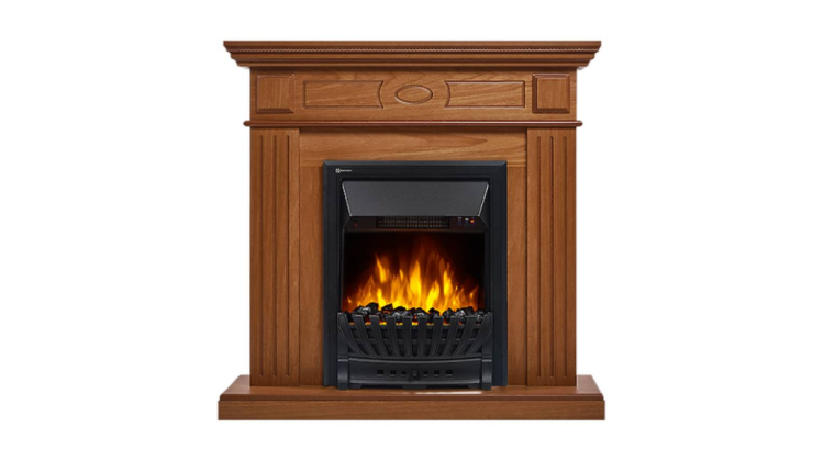 Портал Firelight Bianco Classic шпон дуб