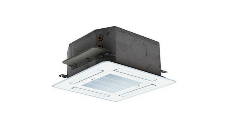 Кассетный фанкойл Kentatsu KQZE25H0EN1 4-х трубные