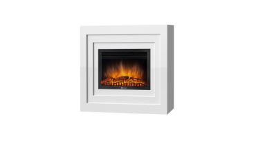 Каминокомплект:Очаг Electrolux EFP/P-2520LS с порталом Cubo 25 белый